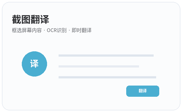 截图翻译